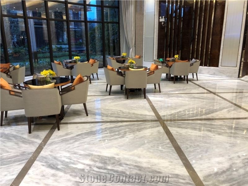 Infinito White Marble Slabs, Tiles