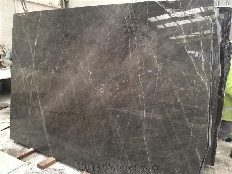Izmir Grey Marble Slabs, Tiles