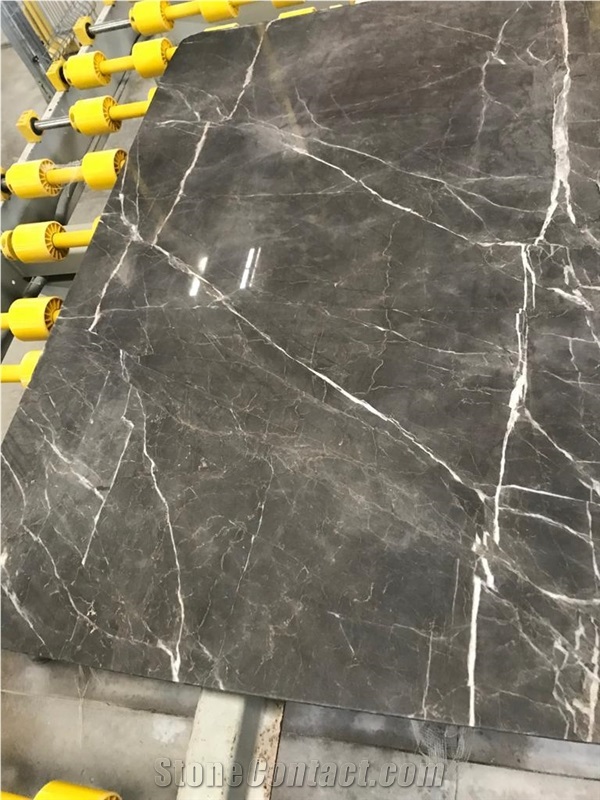 Izmir Grey Marble Slabs, Tiles