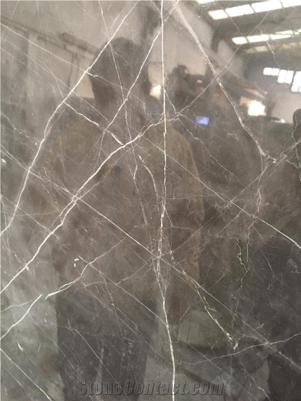 Izmir Grey Marble Slabs, Tiles