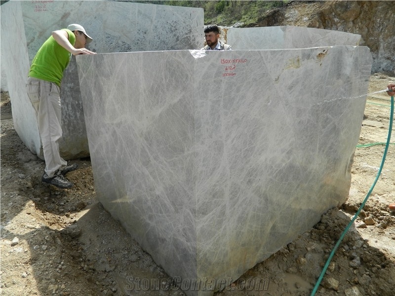 Splendor Grey Marble Quarry Blocks