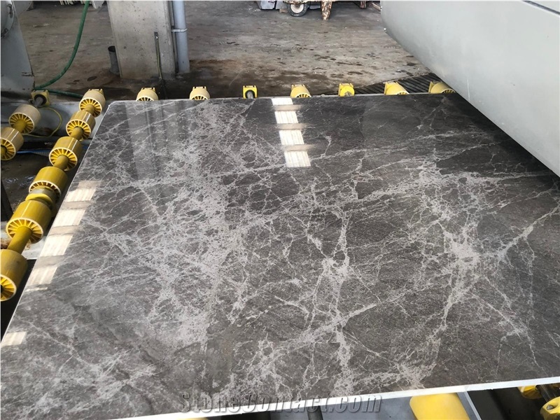 Splendor Grey Marble Slabs, Tiles