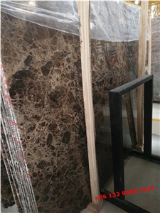 Spain Dark Emperador Brown Marble Slabs