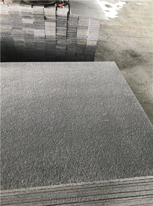 New G684 Basalt Tile,Black Basalt Flamed Tile