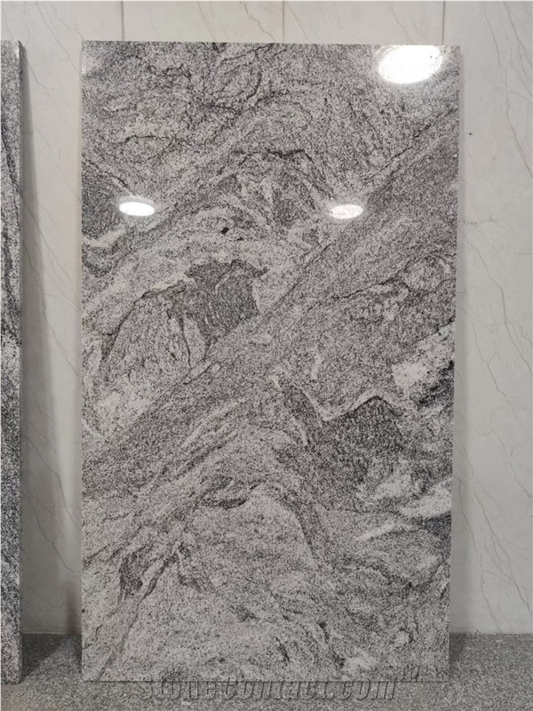 China Juparana Granite Tile Waves Black Granite