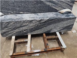 China Juparana Granite Tile Waves Black Granite