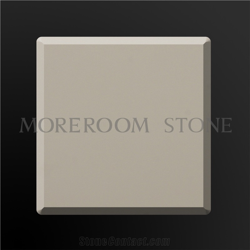 Artificial Stone Grey Solid Surface Sheet Design