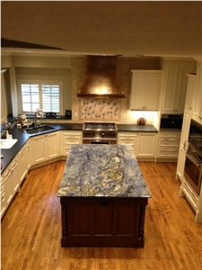 Blue Marble for Floor and Lobby Decorating Granite