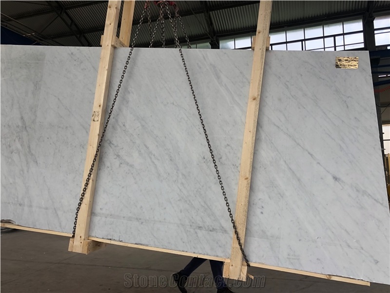Italian White Carrara Marble Slabs 2cm & 3cm