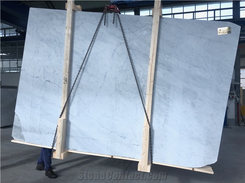 Italian White Carrara Marble Slabs 2cm & 3cm