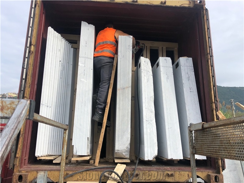 Italian White Carrara Marble Slabs 2cm & 3cm