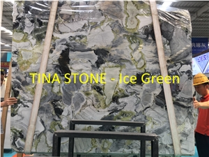 Ice Green Marble Stone Floor Wall Slabs Tiles