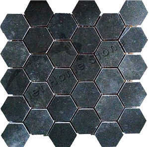 Vietnam Marble Hexagon Mosaic Tile