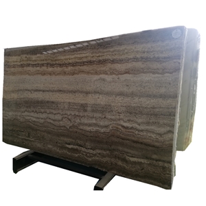 Iran Kashan Takab Silver Grey Travertine