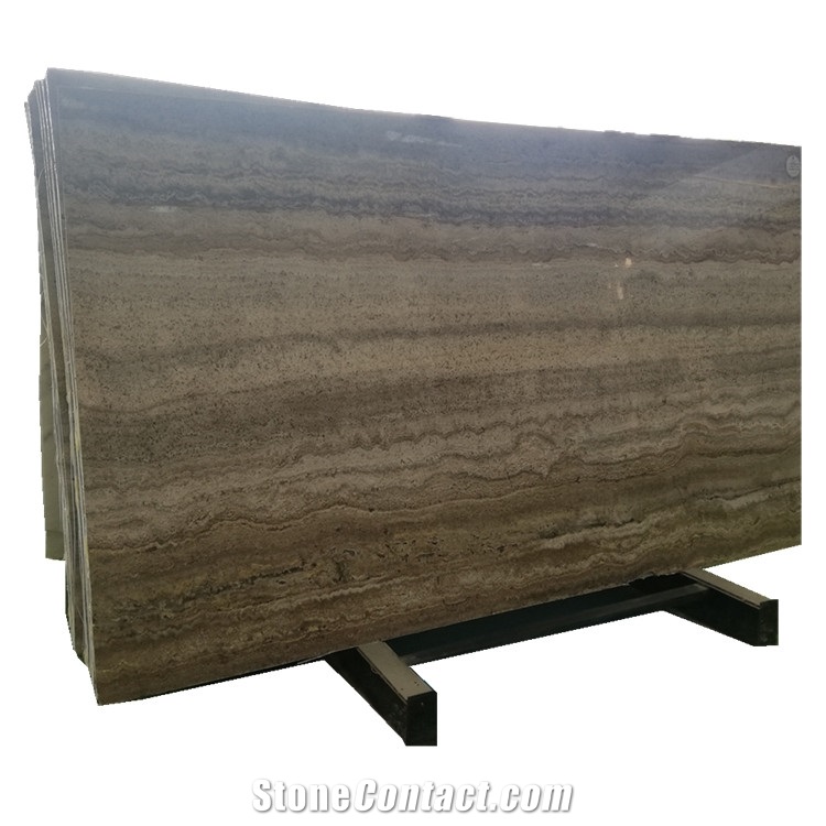 Iran Kashan Takab Silver Grey Travertine