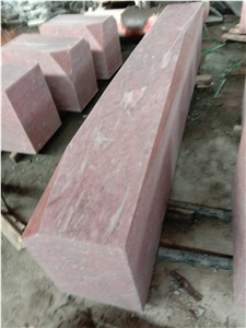 Chinese Red Porphyry Kerbstones