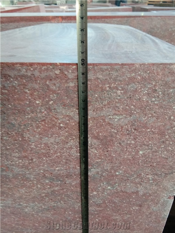 Chinese Red Porphyry Kerbstones