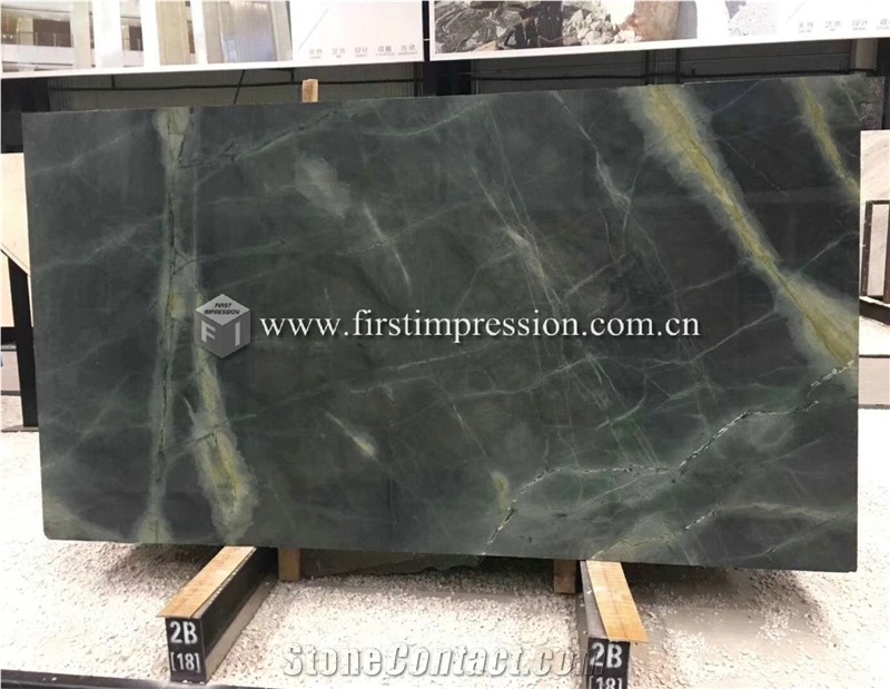Dream Green Marble Tiles for Steps