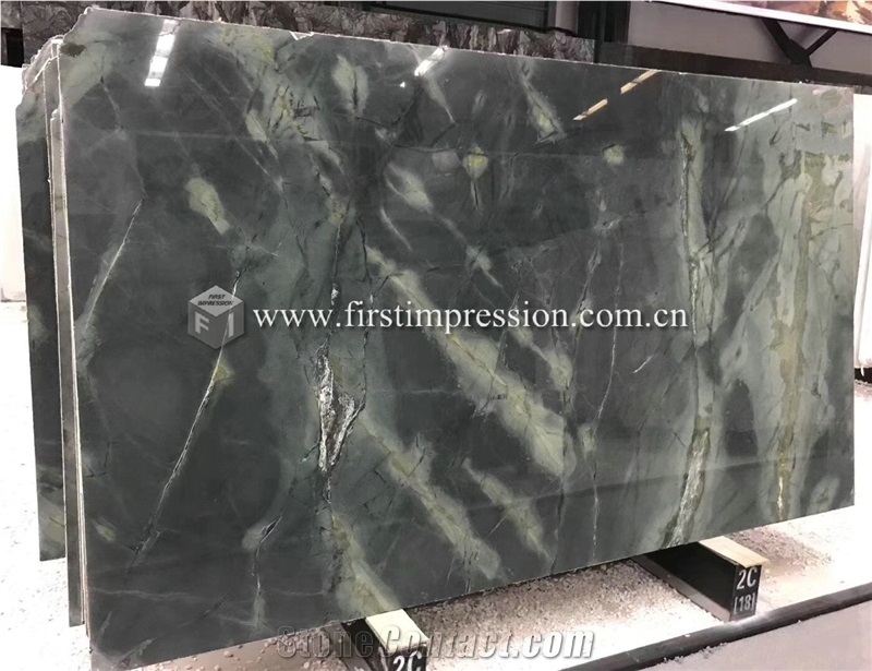 Dream Green Marble Tiles for Steps