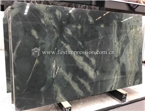 Dream Green Marble Tiles for Steps