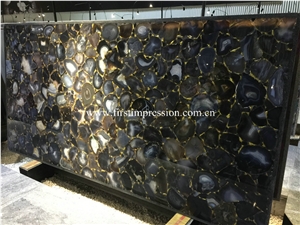 Hot Sale Yellow Agate Slabs,Gemstone Tiles