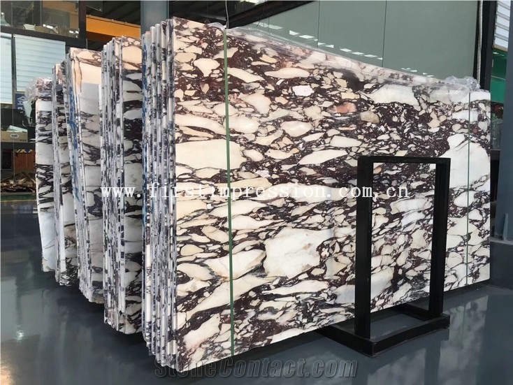 Italy Bvlgari Marble Slab,White Marble Cut to Size