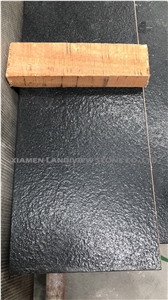 Brushed Black Absolute Black Stone Tile