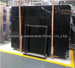 Brushed Black Absolute Black Stone Tile