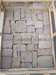 Yellow Stone Wall Cladding Corner