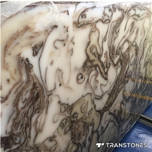 Alabaster Acrylic Sheet Translucent Onyx Slabs