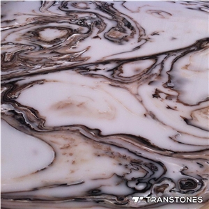 Alabaster Acrylic Sheet Translucent Onyx Slabs