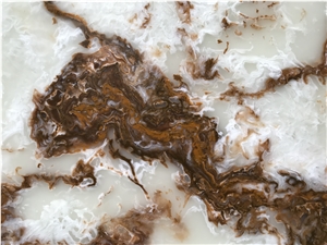 Artificial Alabaster Floor Stone Tiles