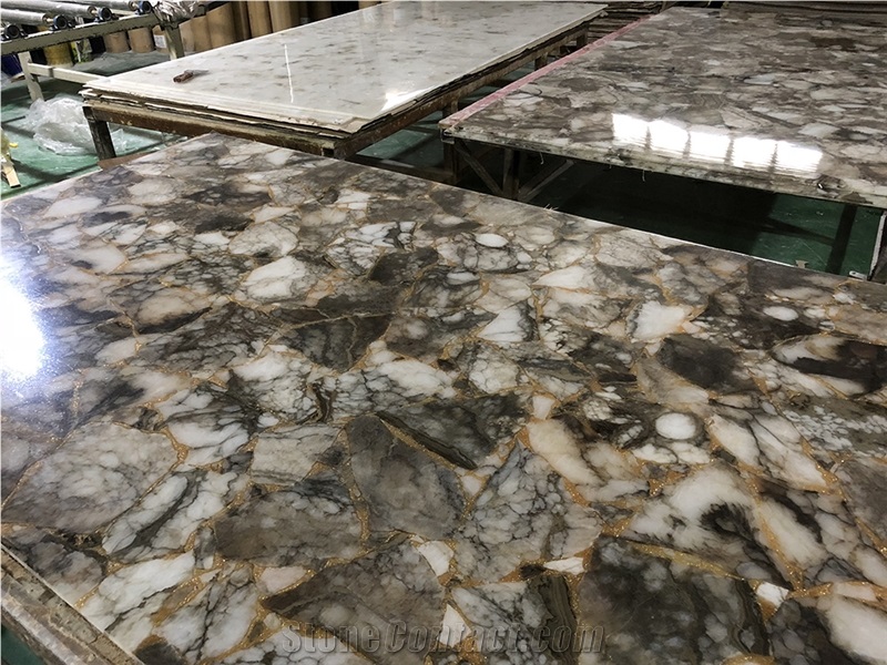 Artificial Crystallized Stone Glass Stones