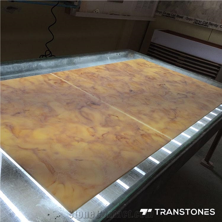 Artificial Granite Onyx Slabs Marble