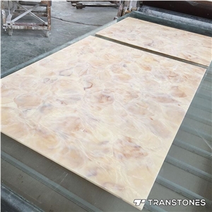 Artificial Granite Onyx Slabs Marble