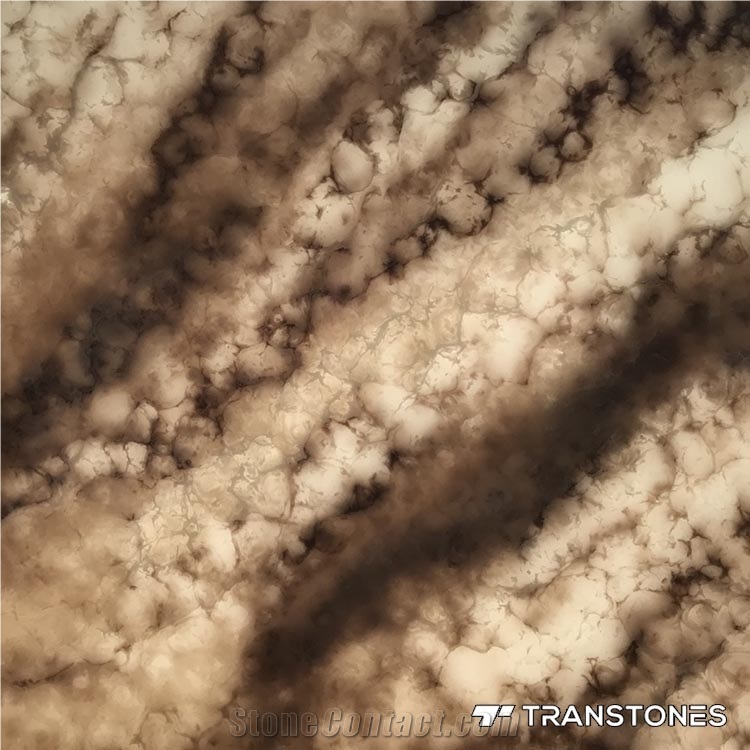 Artificial Resin Translucent Onyx for Hotel Walls