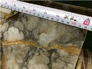 Crystallized Onyx Stone Artificial Wall Tiles