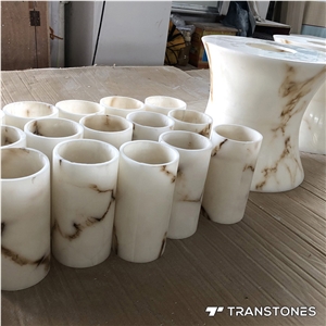 Customized Shape Lighting-Box Vessel for Home Deco