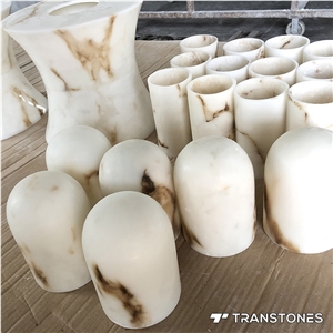 Customized Shape Lighting-Box Vessel for Home Deco