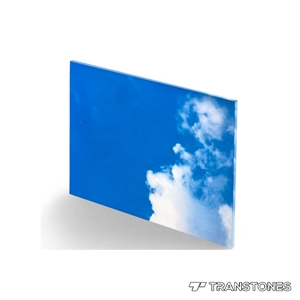 Faux Sky Blue Alabaster Onyx Sheets