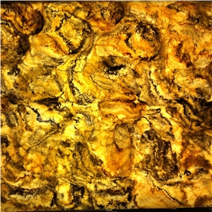 Interior Decor Acrylic Sheet with Yellow Color