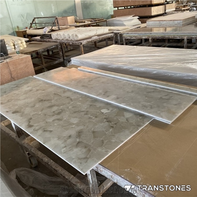 Nano Artificial Alabaster Stone Tiles