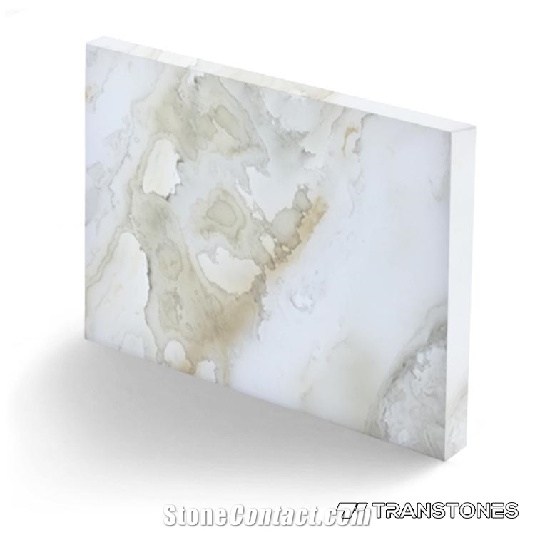 Onyx Slab Translucent Stone Artificial Stone Sheet