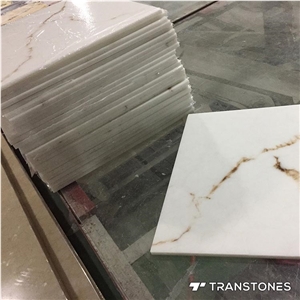 Polished Surface Faux Stone Backlit Wall Panels