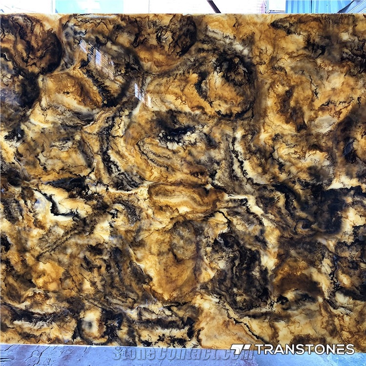 Translucent Faux Onyx Sheets Alabaster Ceiling Panels