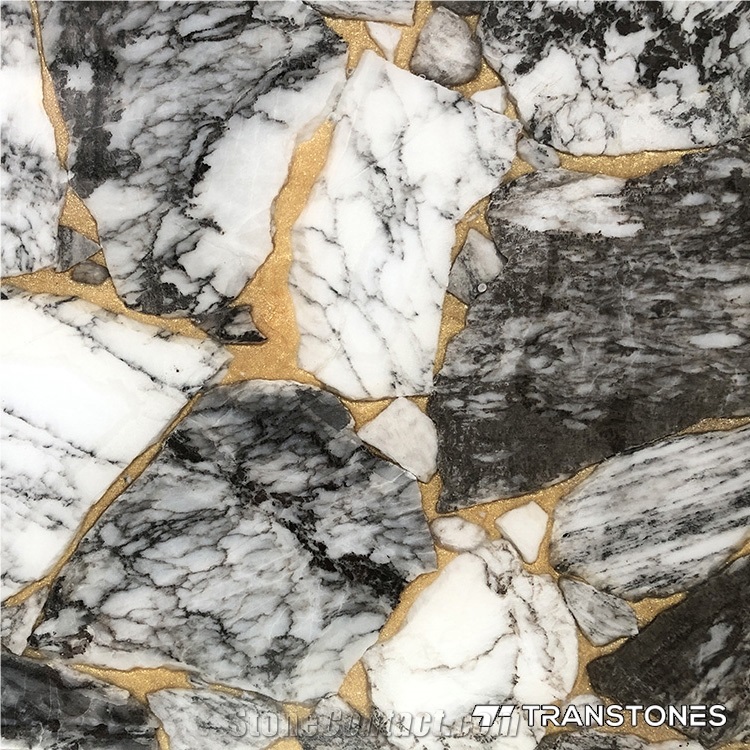 Translucent Faux Stone Customized Interior Design