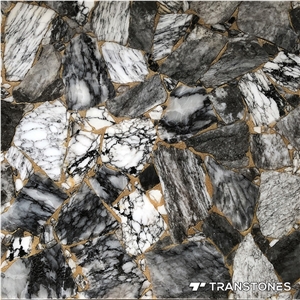 Translucent Faux Stone Customized Interior Design