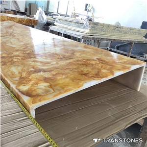 Translucent Onyx Slabs Alabaster Sheet Table Top