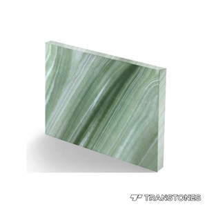 Translucent Onyx Slabs Green Alabaster Stone