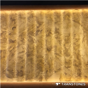 Translucent Stone Backlit Onyx Alabaster Sheet